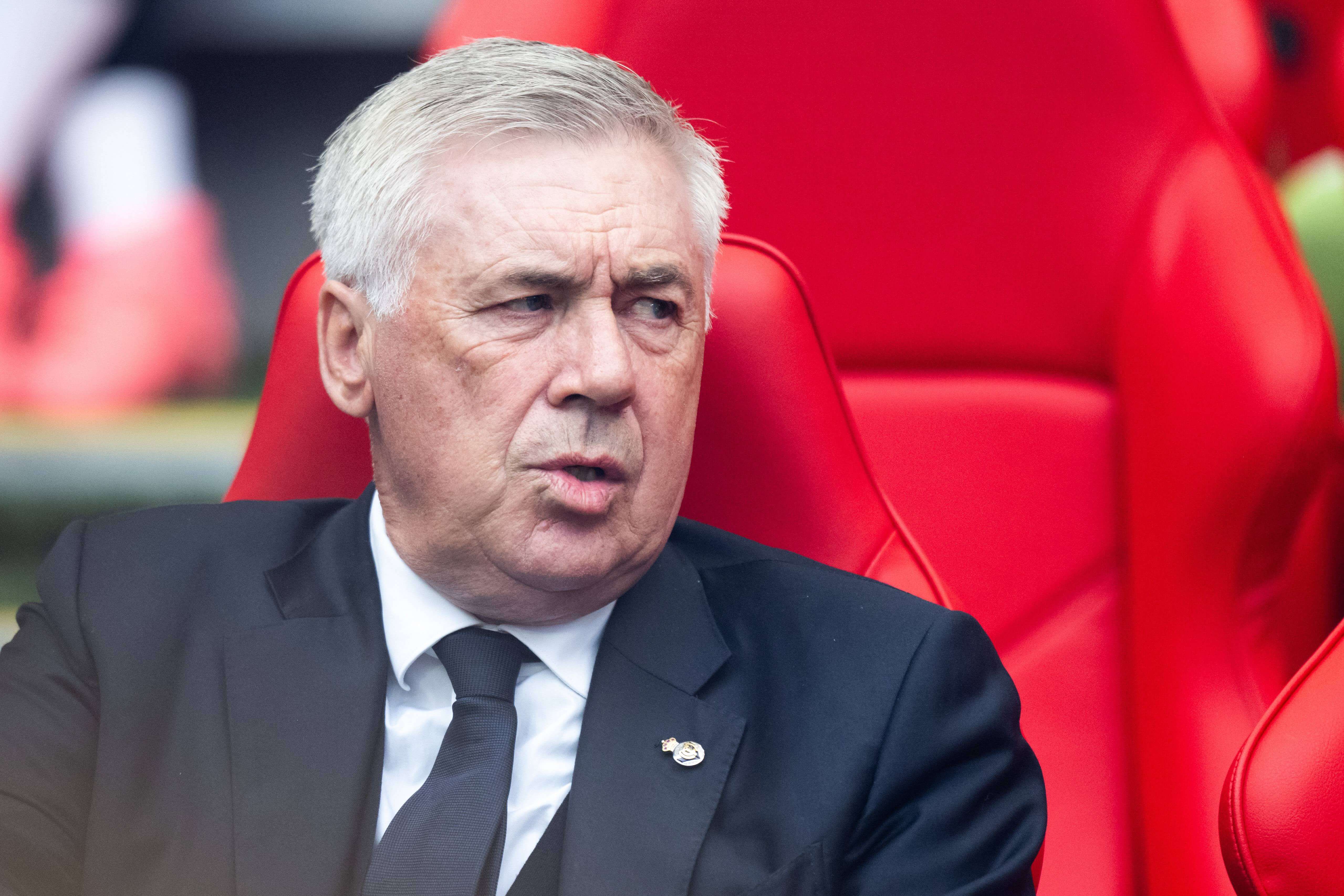 Carlo Ancelotti, en la final de Champions Dortmund-Real Madrid (Foto: Cordon Press).