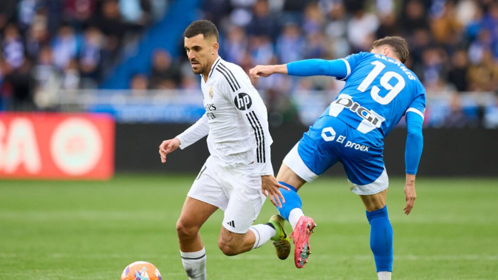  Dani Ceballos en el partido con el Alavés (Europa Press)