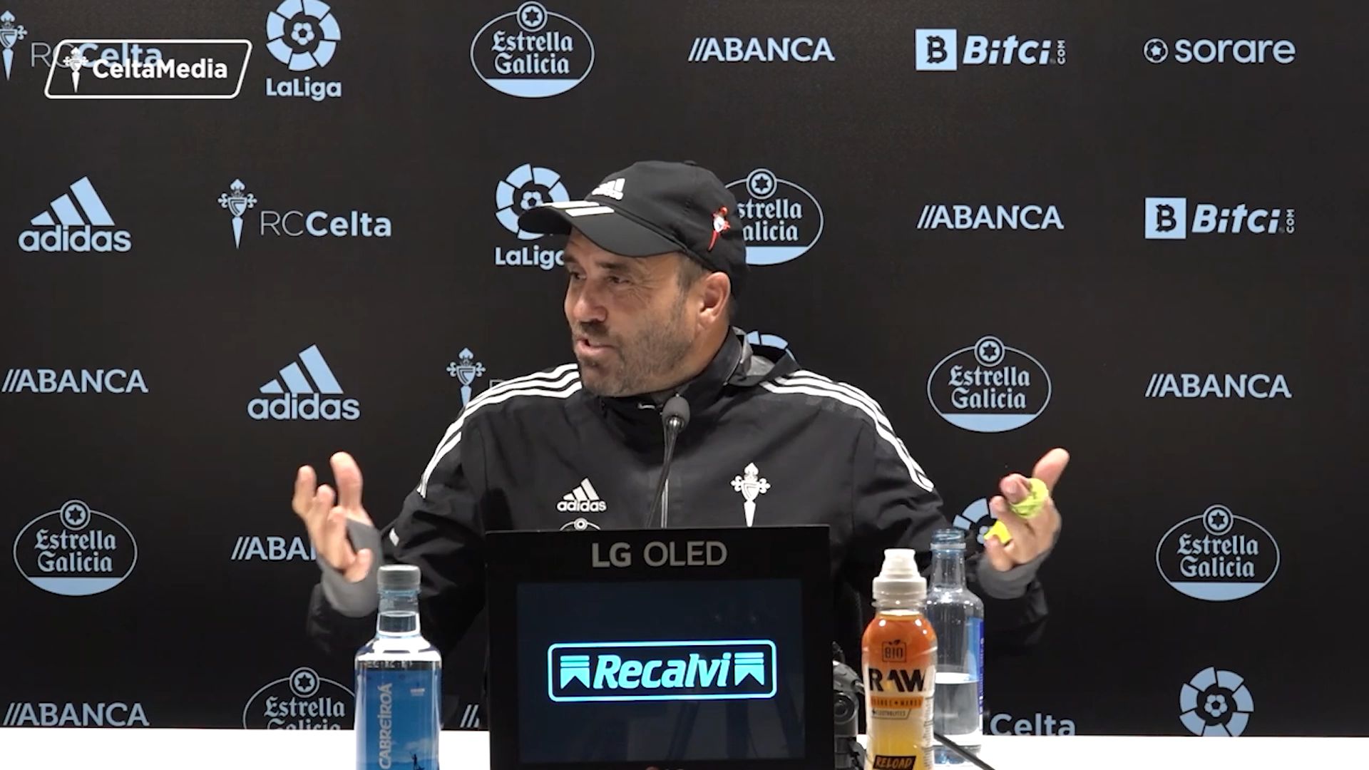  Coudet, en rueda de prensa.