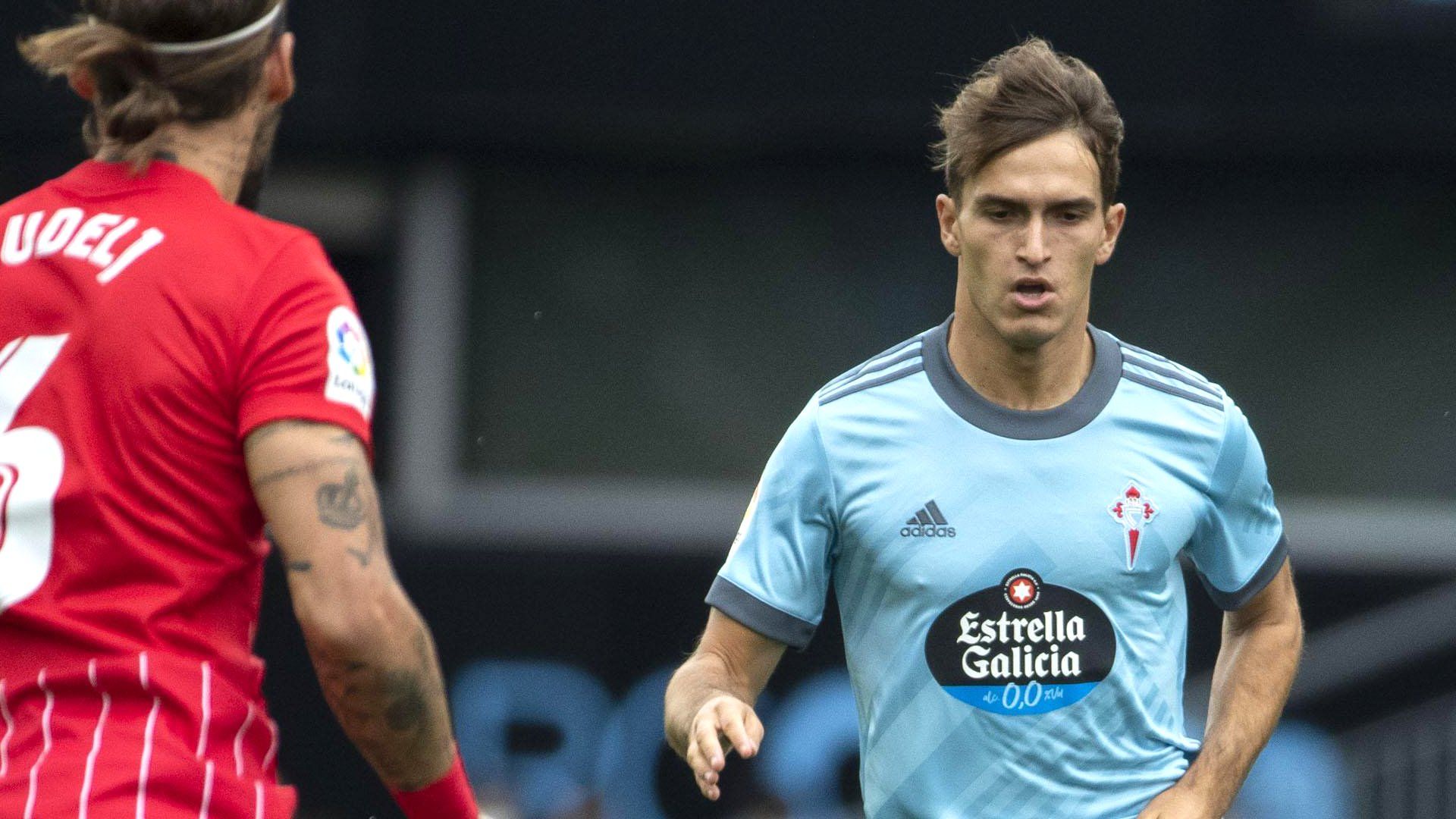  Denis Suárez, durante el Celta-Sevilla.