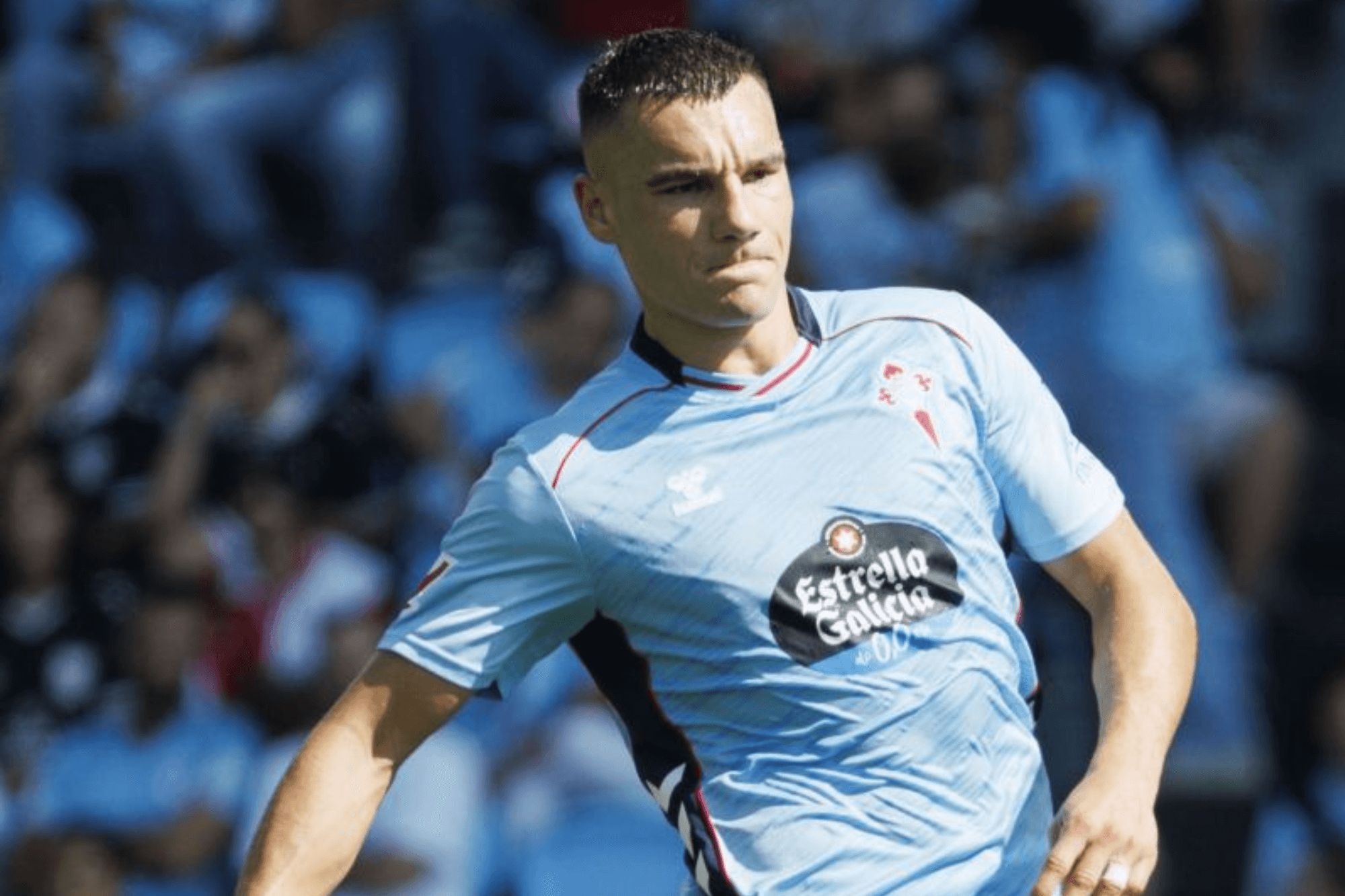 Ferrán Jutglà en Balaídos.