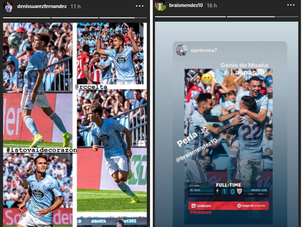  Reacciones en redes sociales de la victoria del Celta.
