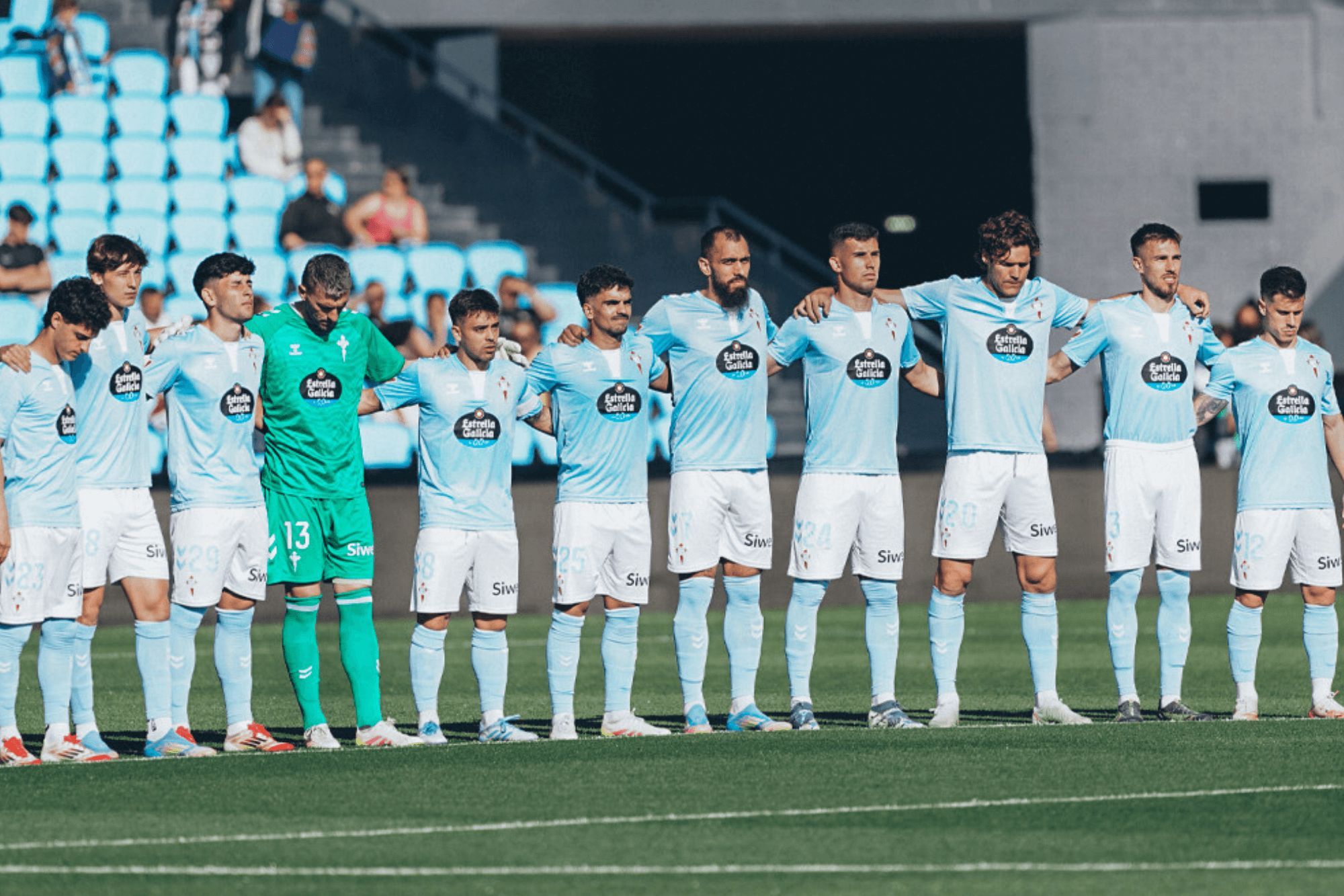 Once titular del Celta de Vigo.