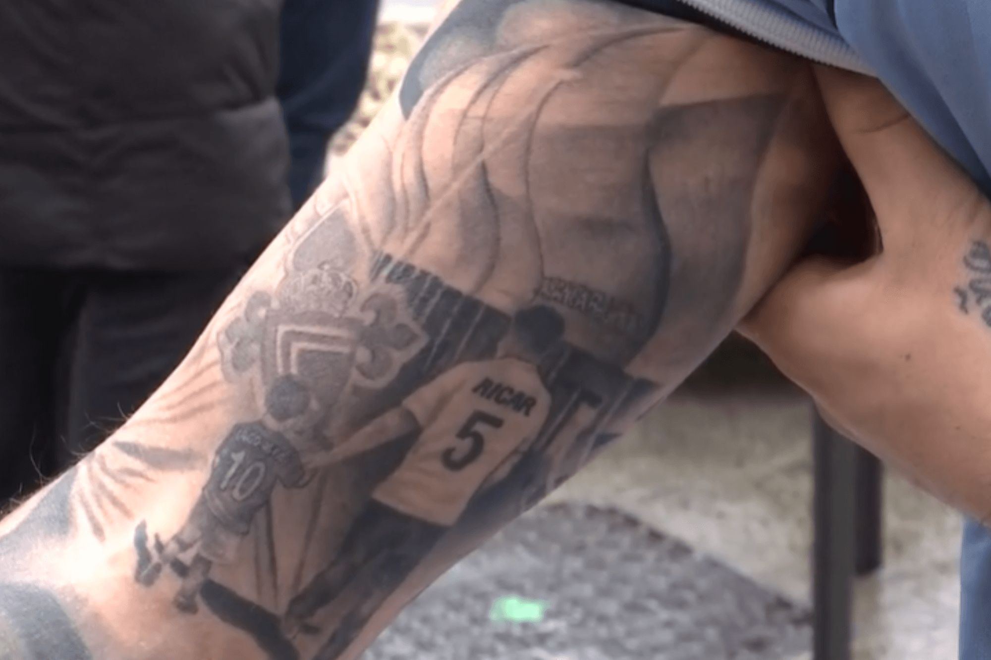  Tatuaje de Cristian Galiñanes.