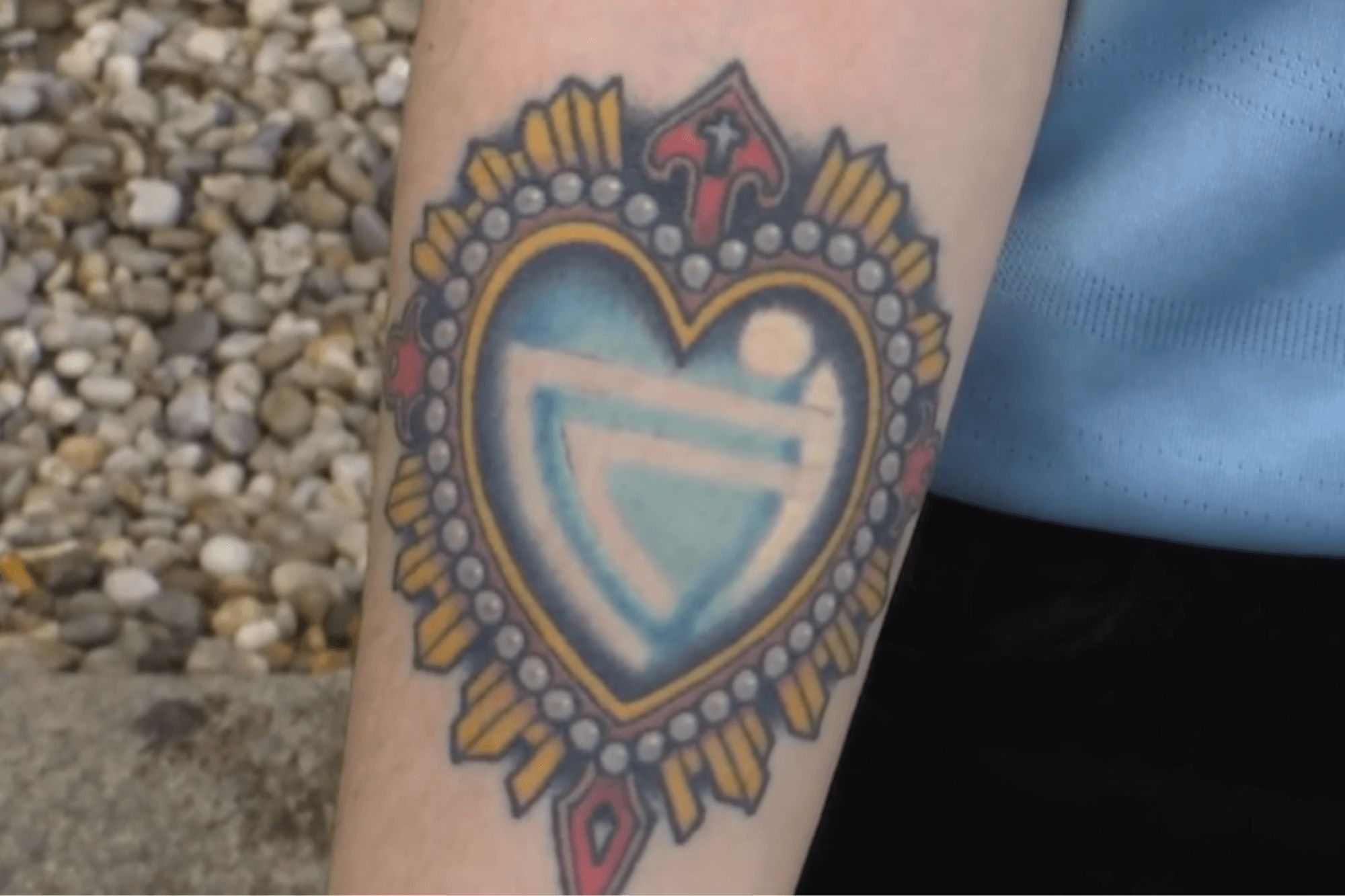  Tatuaje de Xulia, socia del Celta.