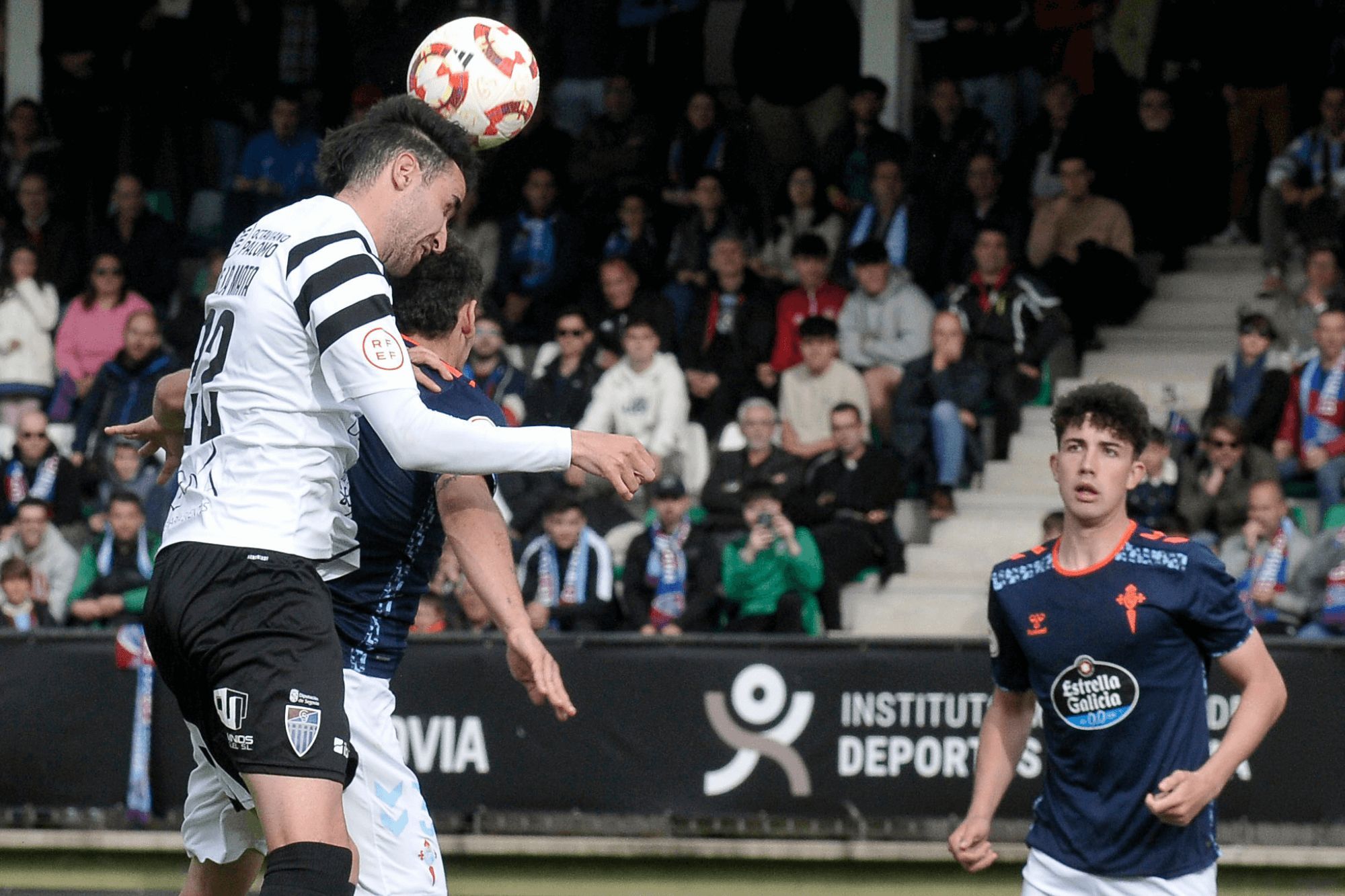  Hugo Burcio durante el partido ante la Gimnástica.