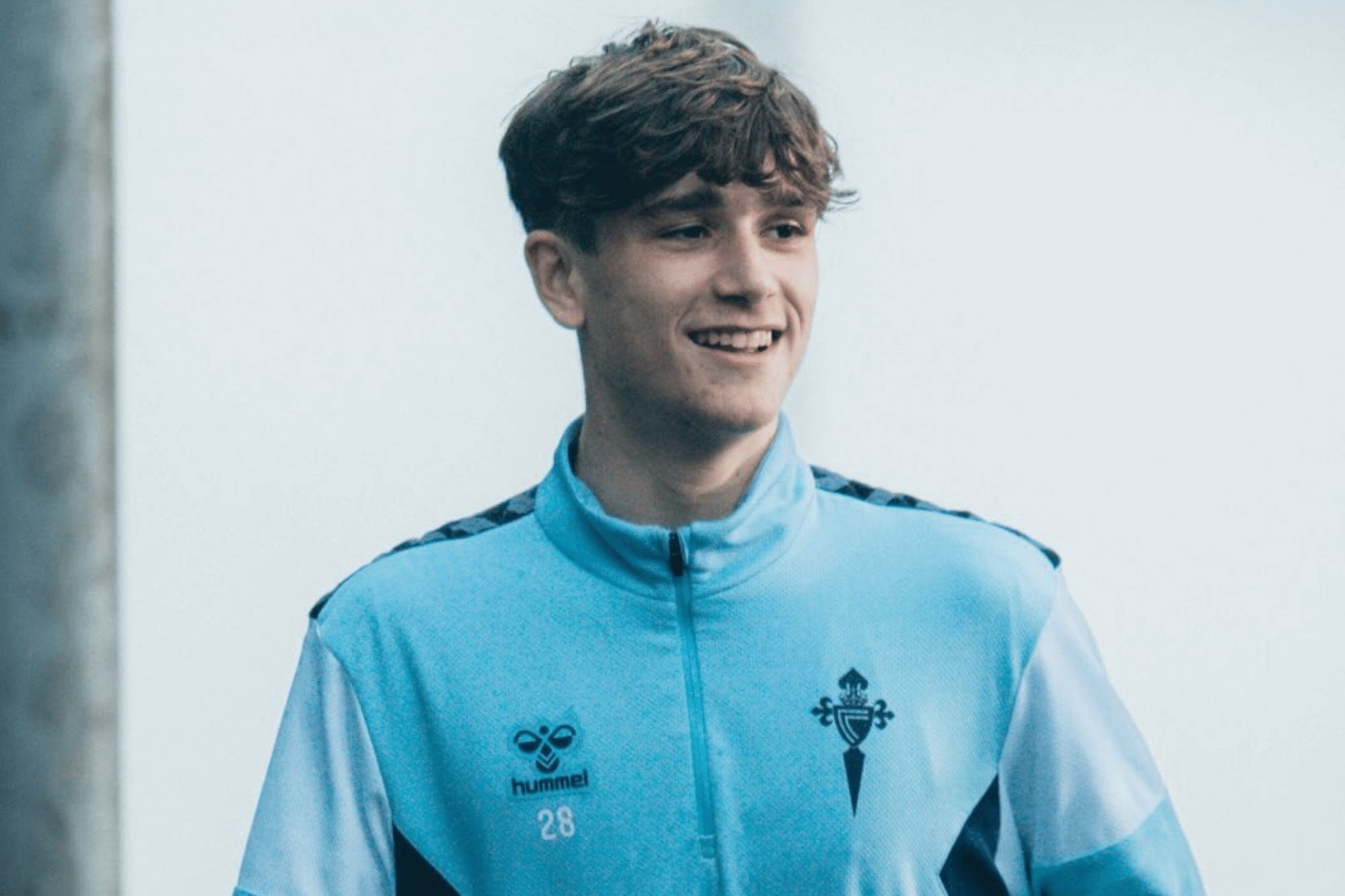 Mateo Sobral, jugador del Celta de Vigo.