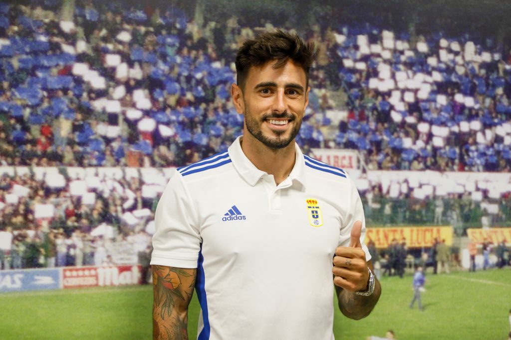  David Costas, nuevo fichaje del Real Oviedo.