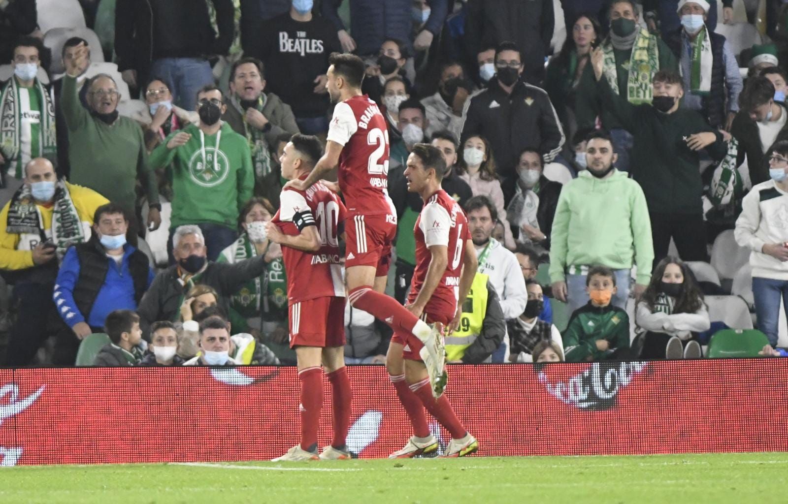 El segundo gol de Iago Aspas ante el Betis.