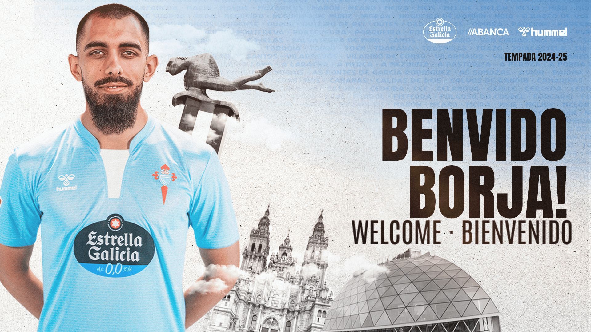 Anuncio del regreso de Borja Iglesias.