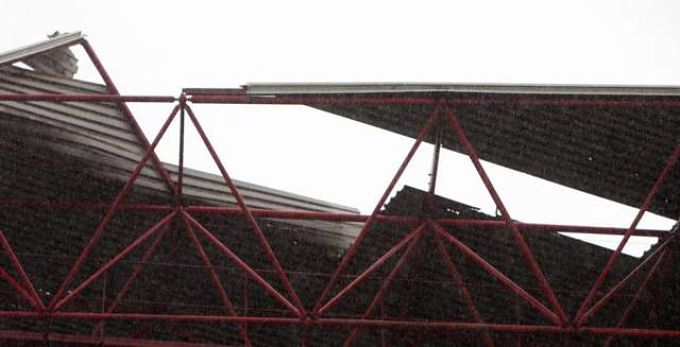 Daños en Río tras el temporal.