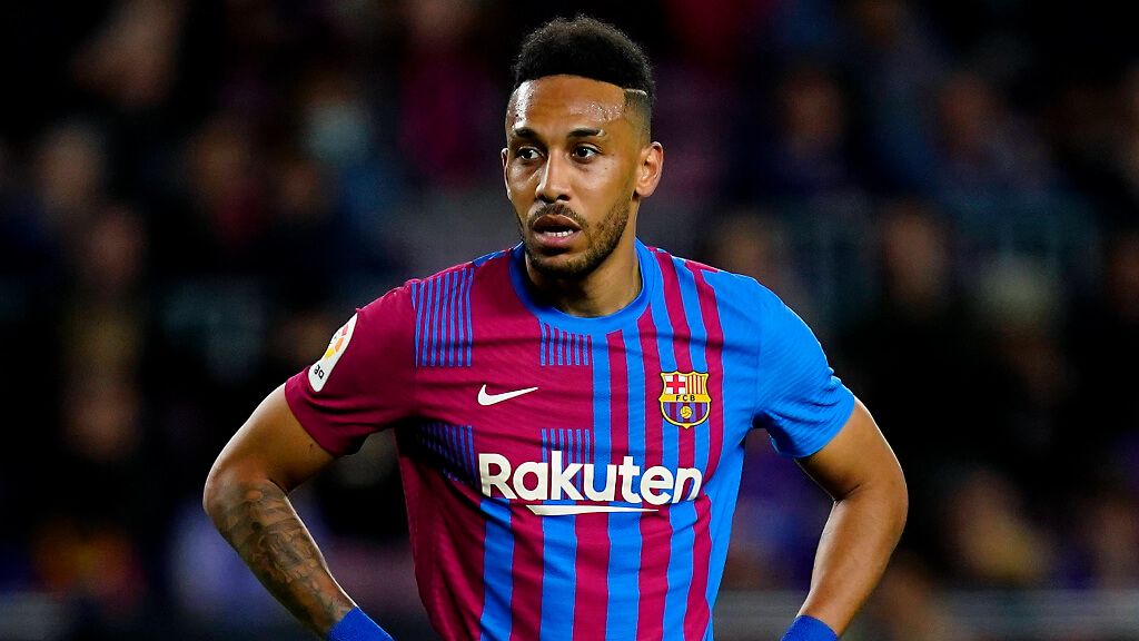  Aubameyang en el FC Barcelona (Cordon Press)