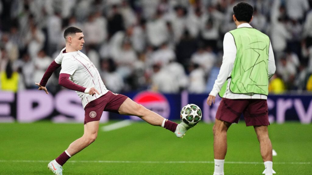  Phil Foden esperará su momento en el banquillo durante el Real Madrid-City (foto: Cordon Press).