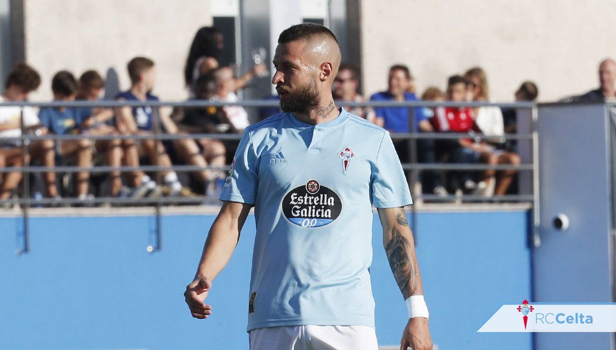  David Juncá, durante un amistoso de pretemporada.