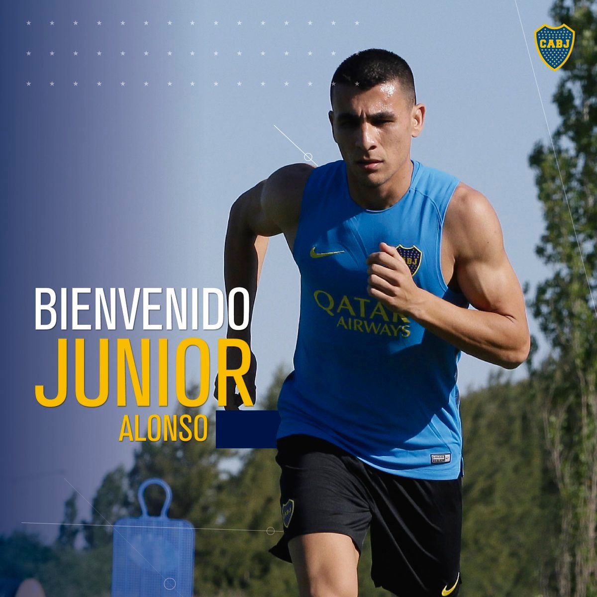  Júnior Alonso, nuevo jugador de Boca Juniors.