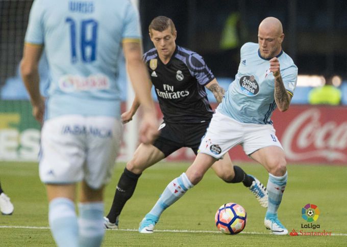 Guidetti ante Kroos.