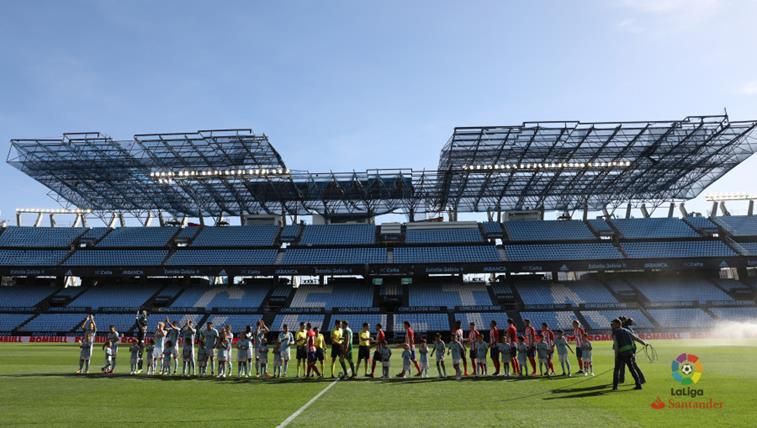 Río cerrado ante el Atlético.