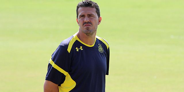  Óscar García en el Maccabi.