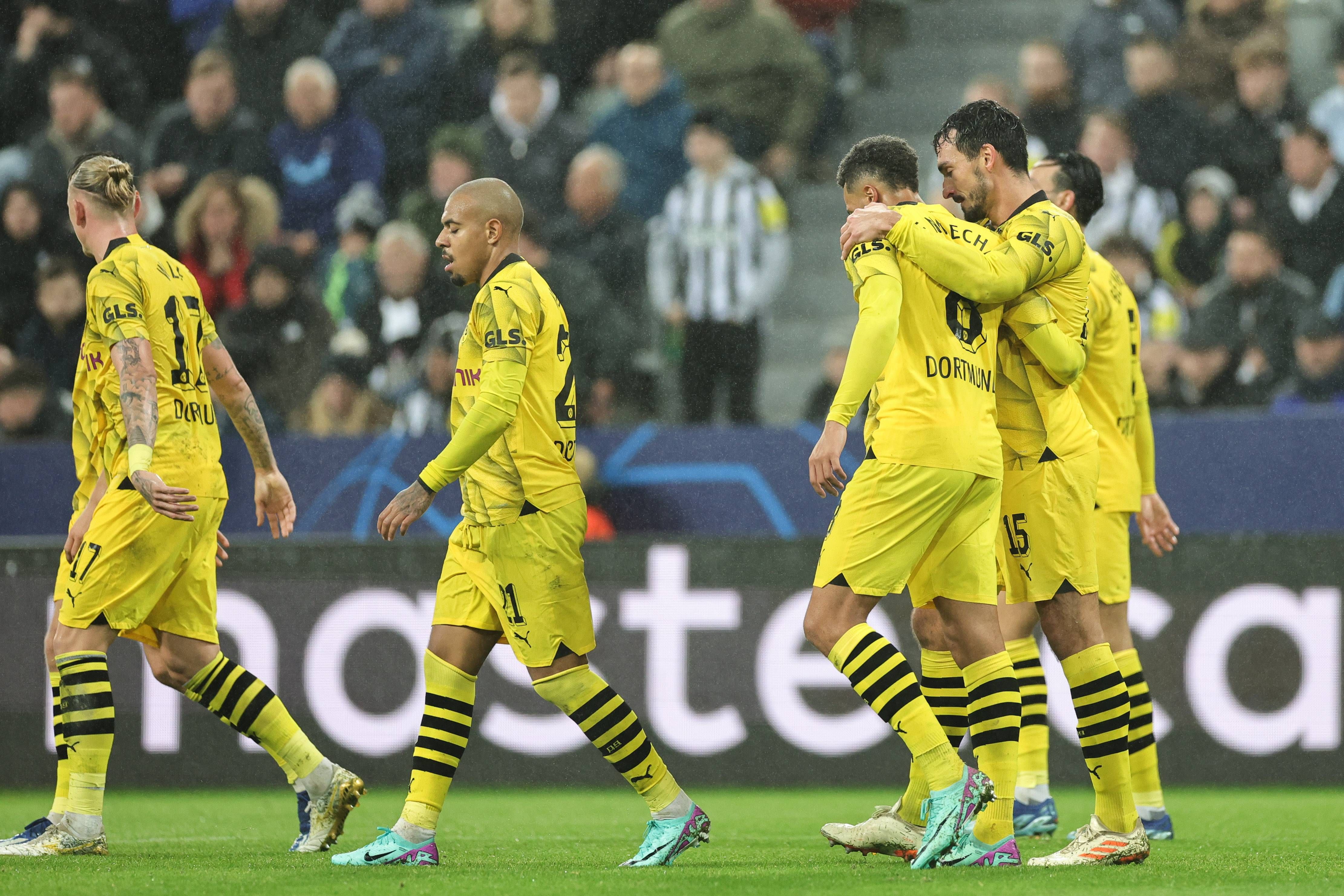  Newcastle-Borussia Dortmund. (Fuente: Cordon Press).