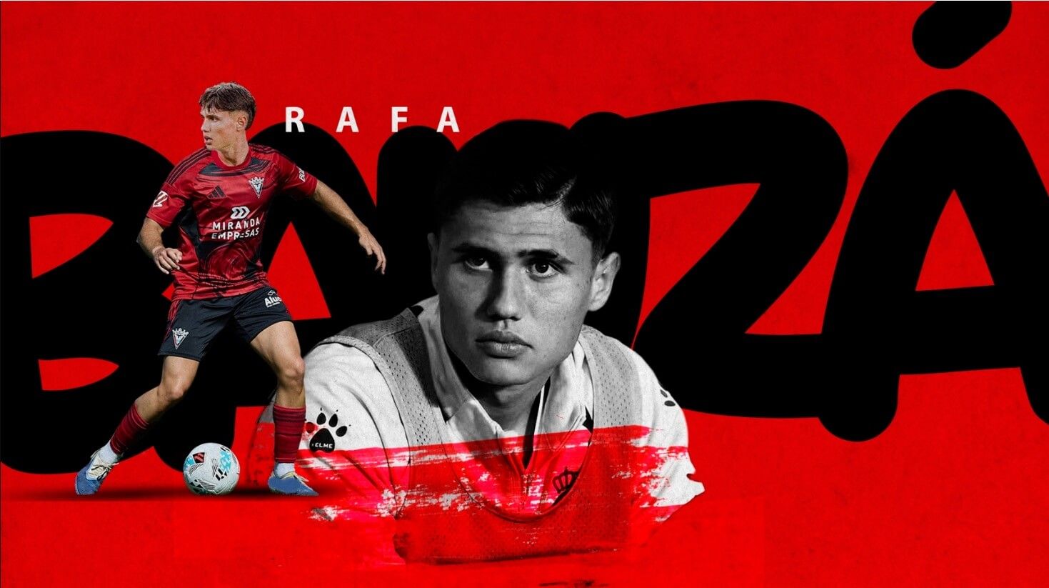 Rafel Bauzá, nuevo fichaje del Mirandés (Foto: CD Mirandés).