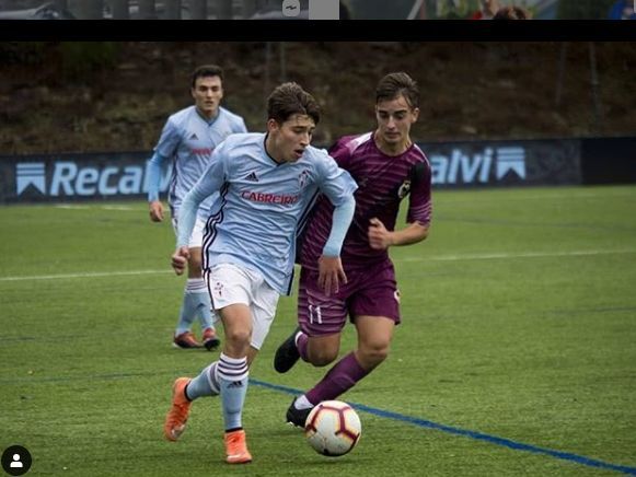  Raúl Blanco Juncal con el Juvenil.
