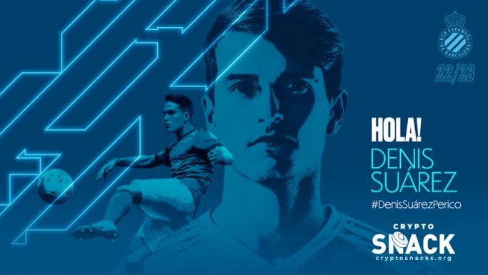 Denis Suárez, nuevo jugador del Espanyol (Foto: RCD Espanyol).