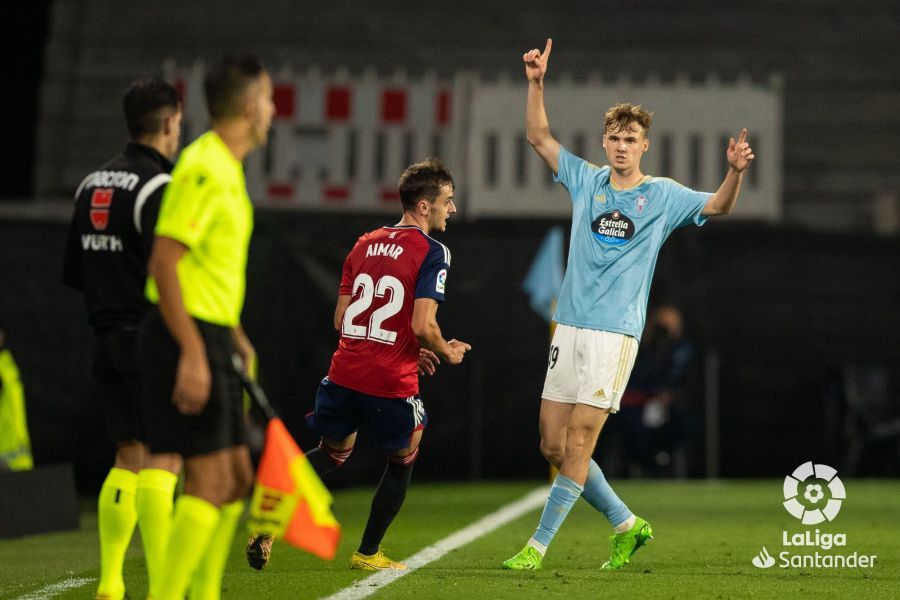  Swedberg debuta con el Celta ante el Osasuna.