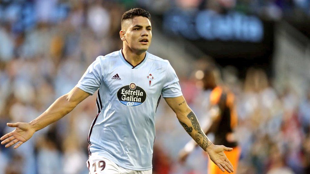 Toro Fernández en el Celta-Valencia