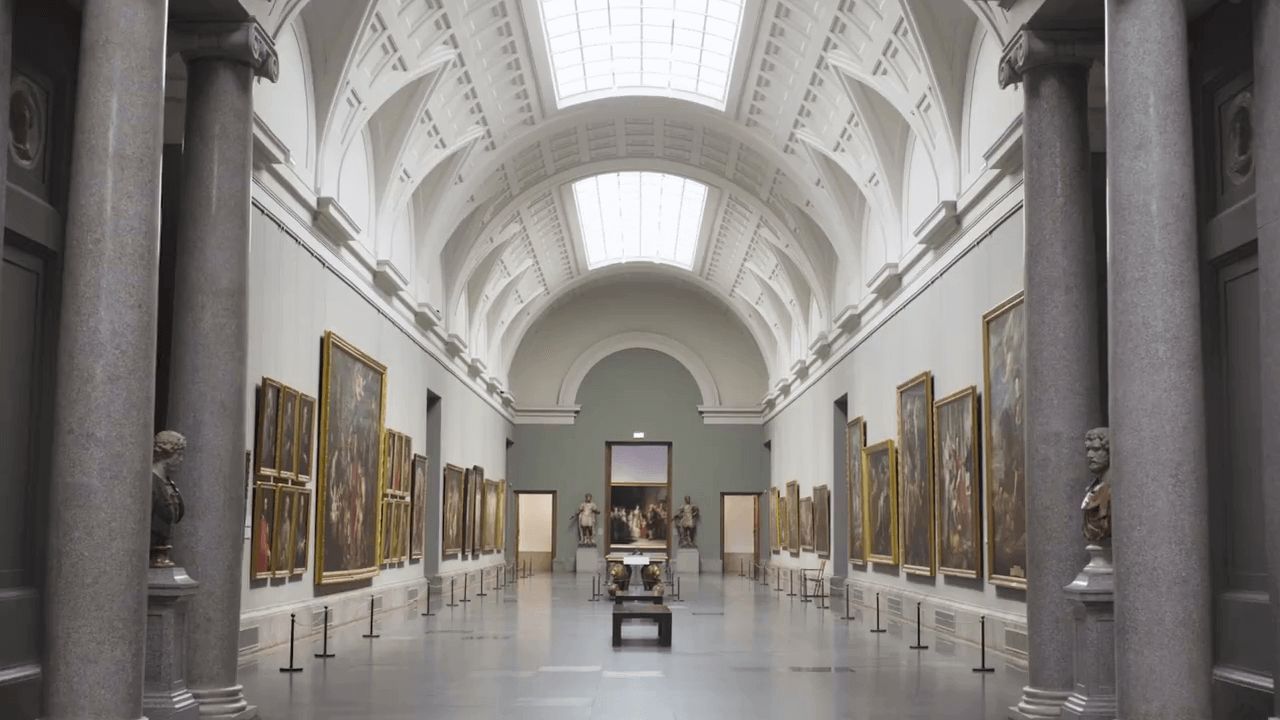  El interior del Museo del Prado (@museodelprado)