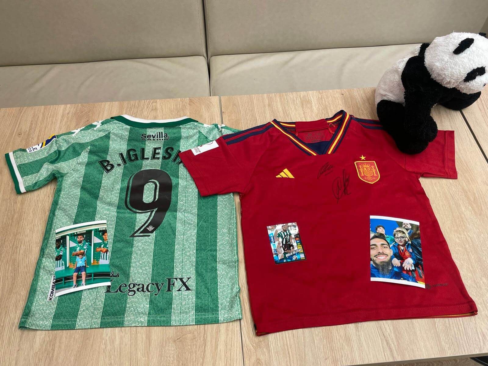  La colección de Gonzalo con Borja Iglesias