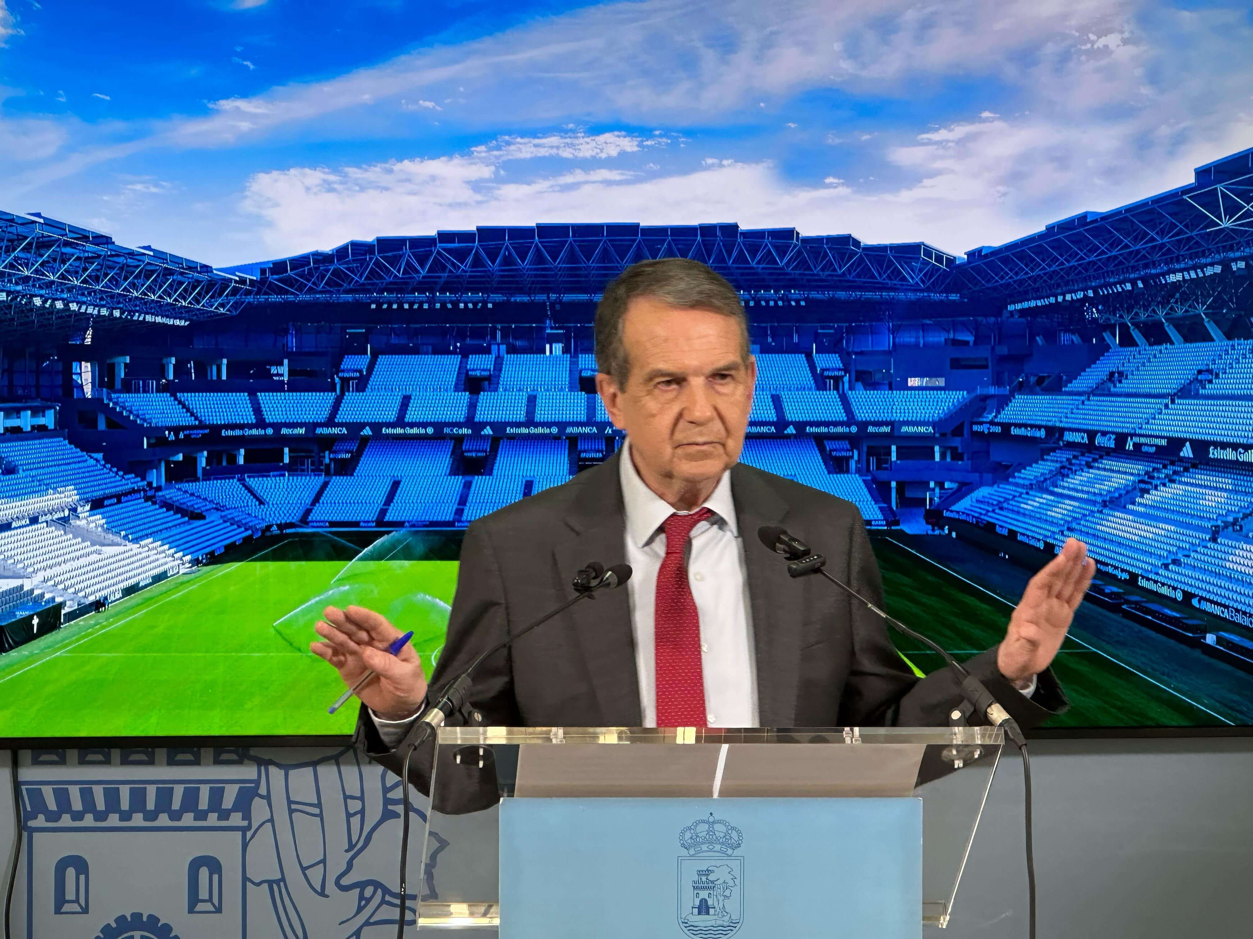 Abel Caballero, alcalde de Vigo.