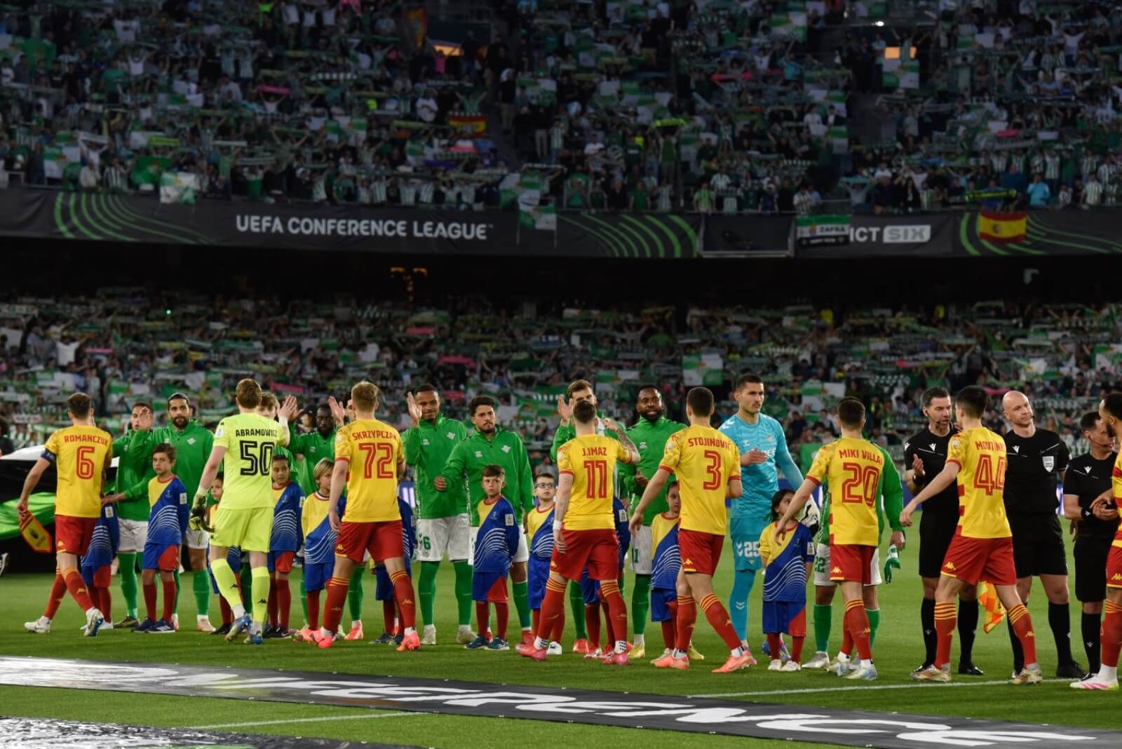 Imagen del Betis-Jagiellonia (Foto: Kiko Hurtado)