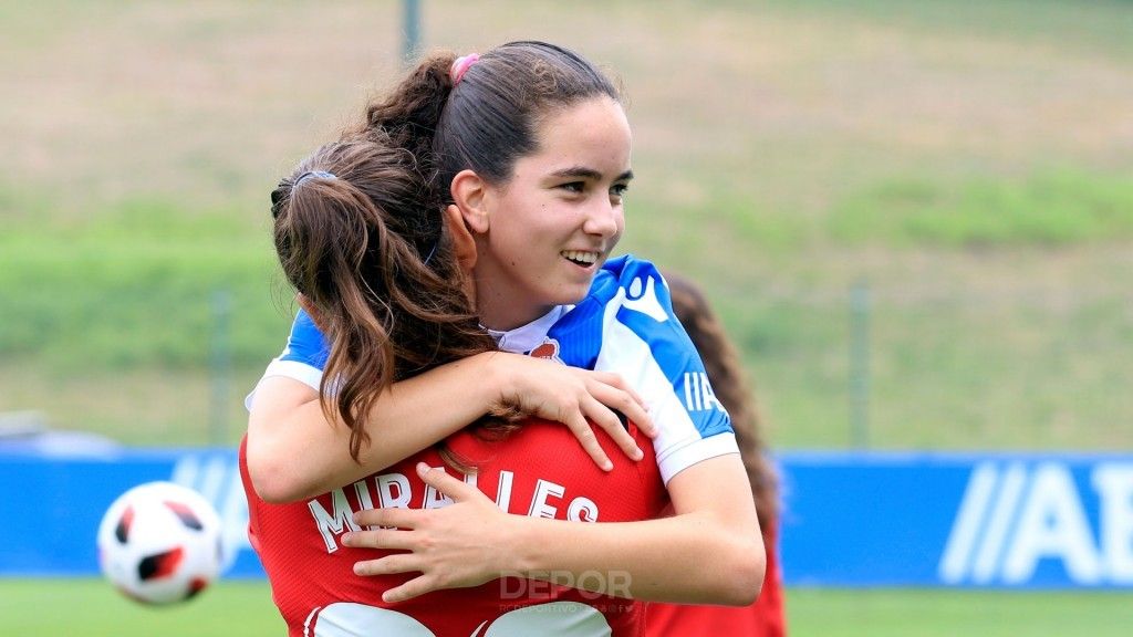 Carlota Sánchez, jugadora del Deportivo Abanca
