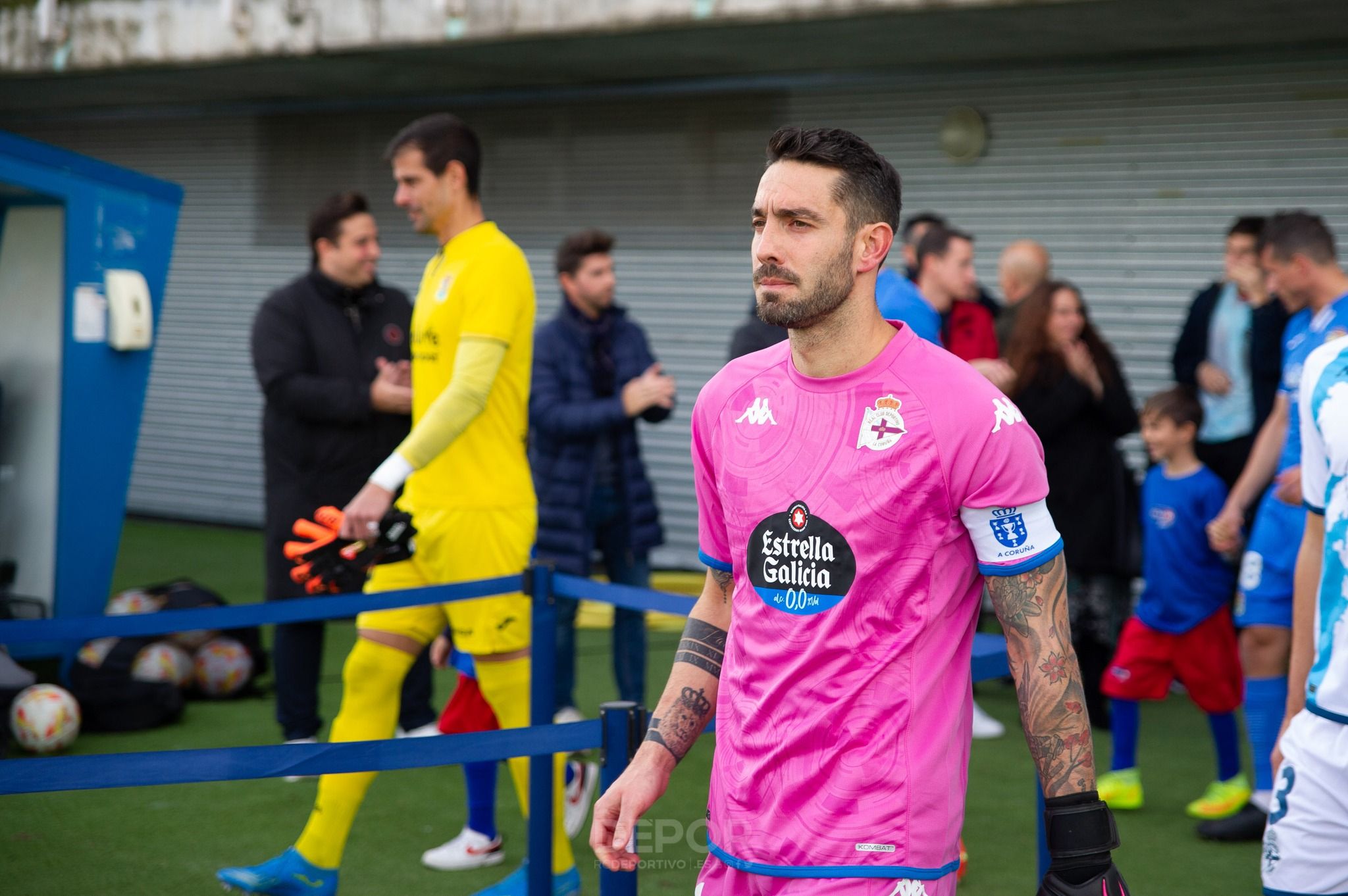 Ian Mackay, portero del RC Deportivo