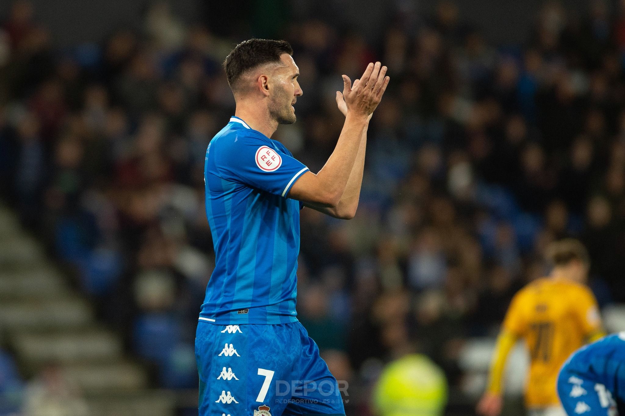 Lucas Pérez en el Deportivo-Unionistas