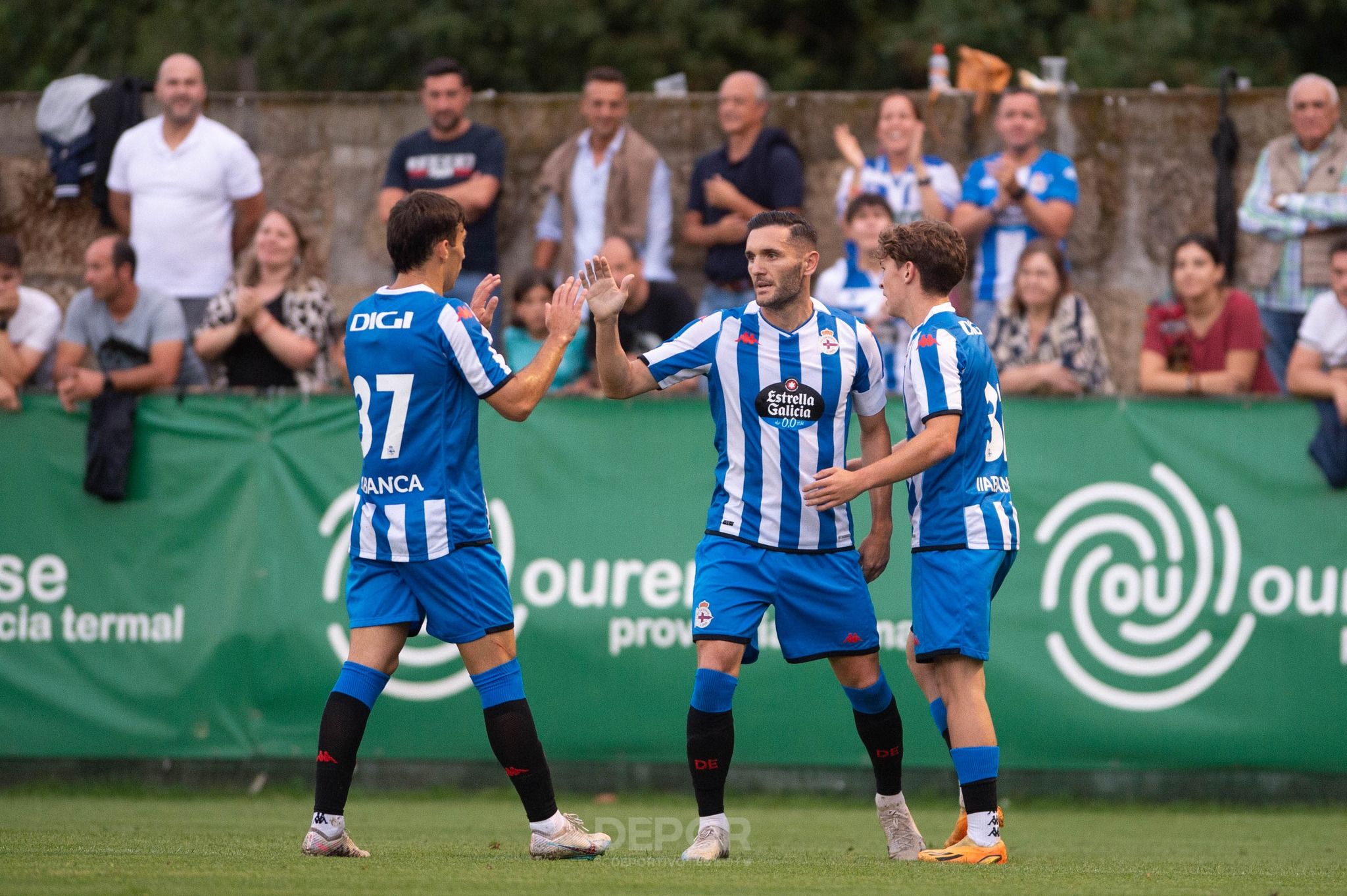  El Deportivo acabó su pretemporada con victoria