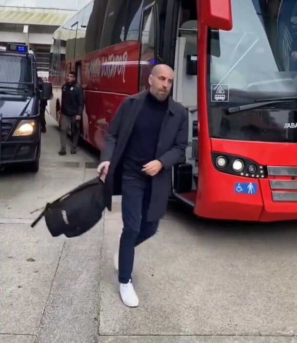 Trashorras, llegando a Riazor.