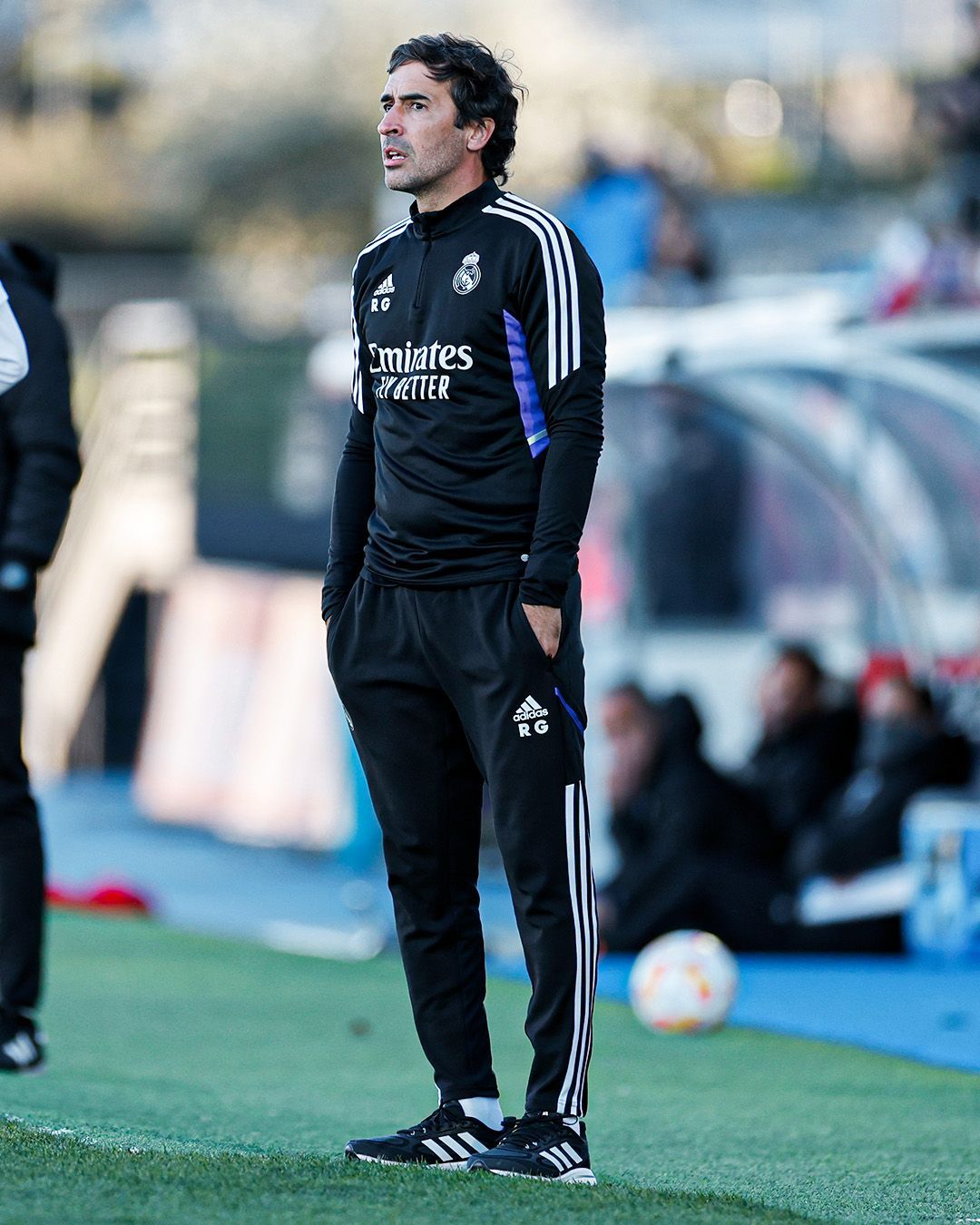  Raúl González, entrenador del Real Madrid Castilla