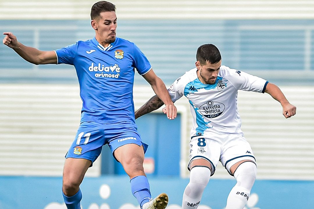 Roberto Olabe se perderá el partido ante el Fuenlabrada tras ser sancionado por un partido