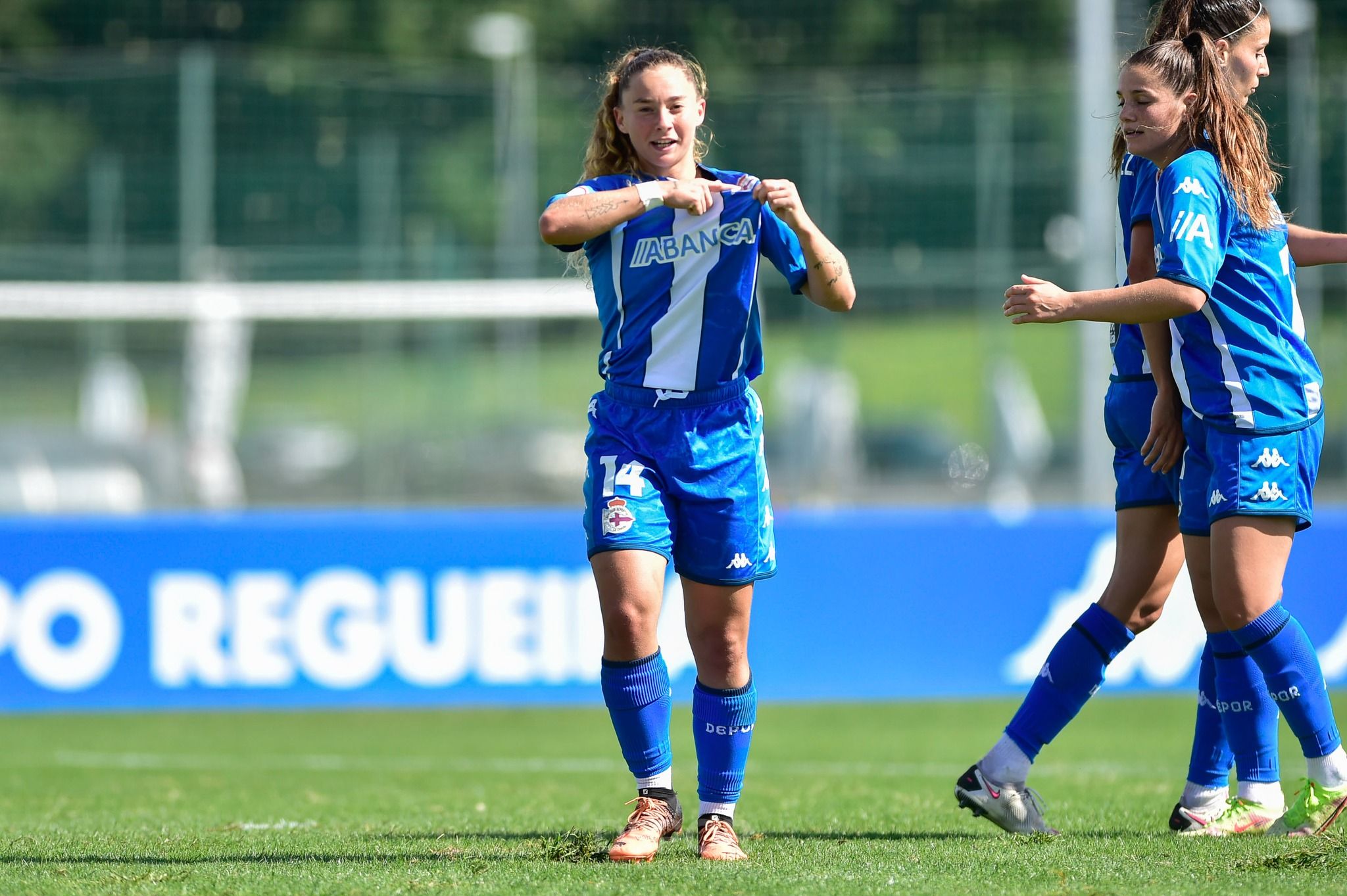  Ainhoa Marín, lista para comandar el ataque blanquiazul tras un final de temporada con molestias (Foto. RCD)