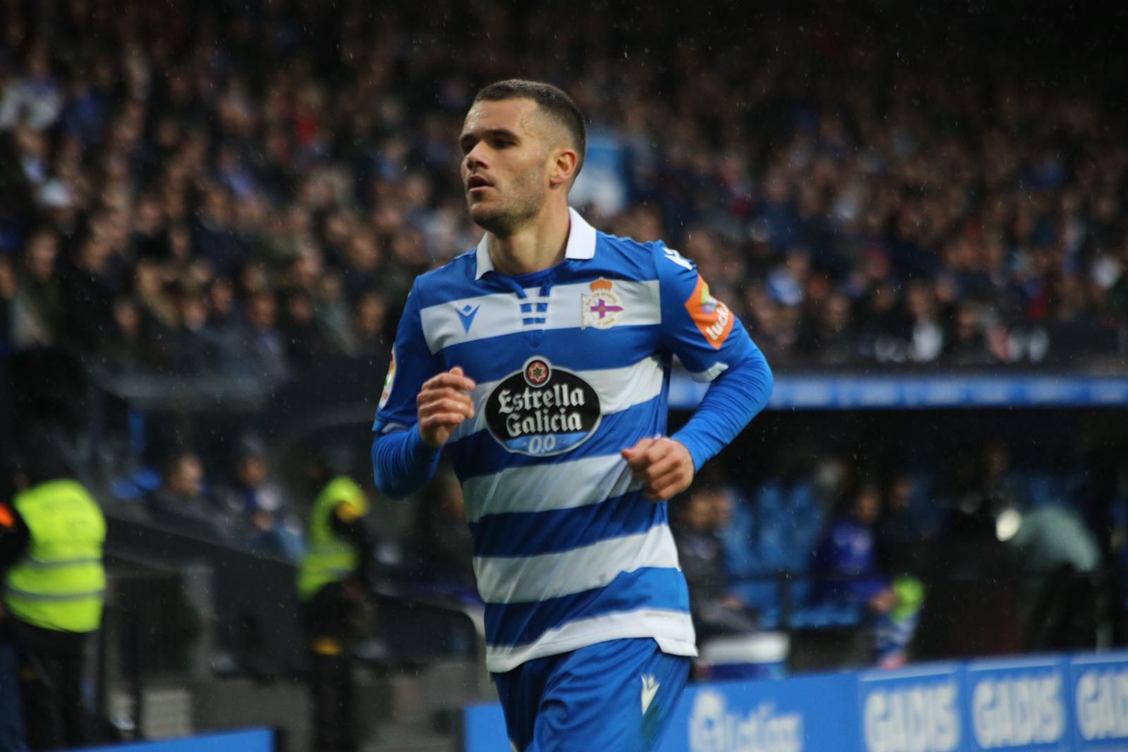  Aketxe, durante el Dépor-Lugo.