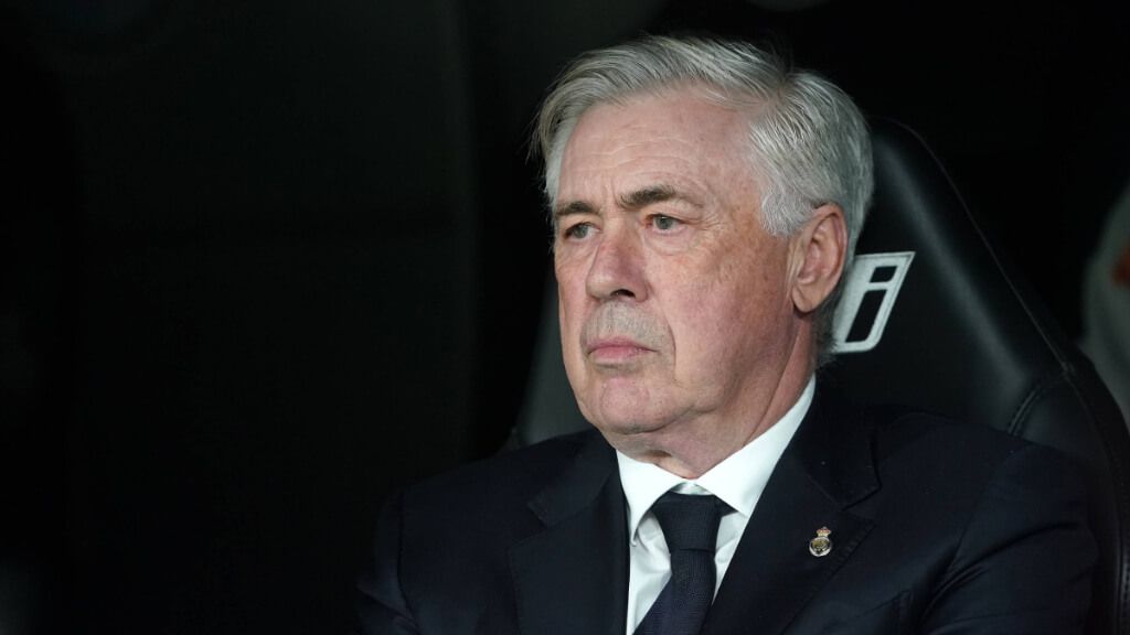 Carlo Ancelotti durante un partido del Real Madrid (Fuente: Cordon Press)