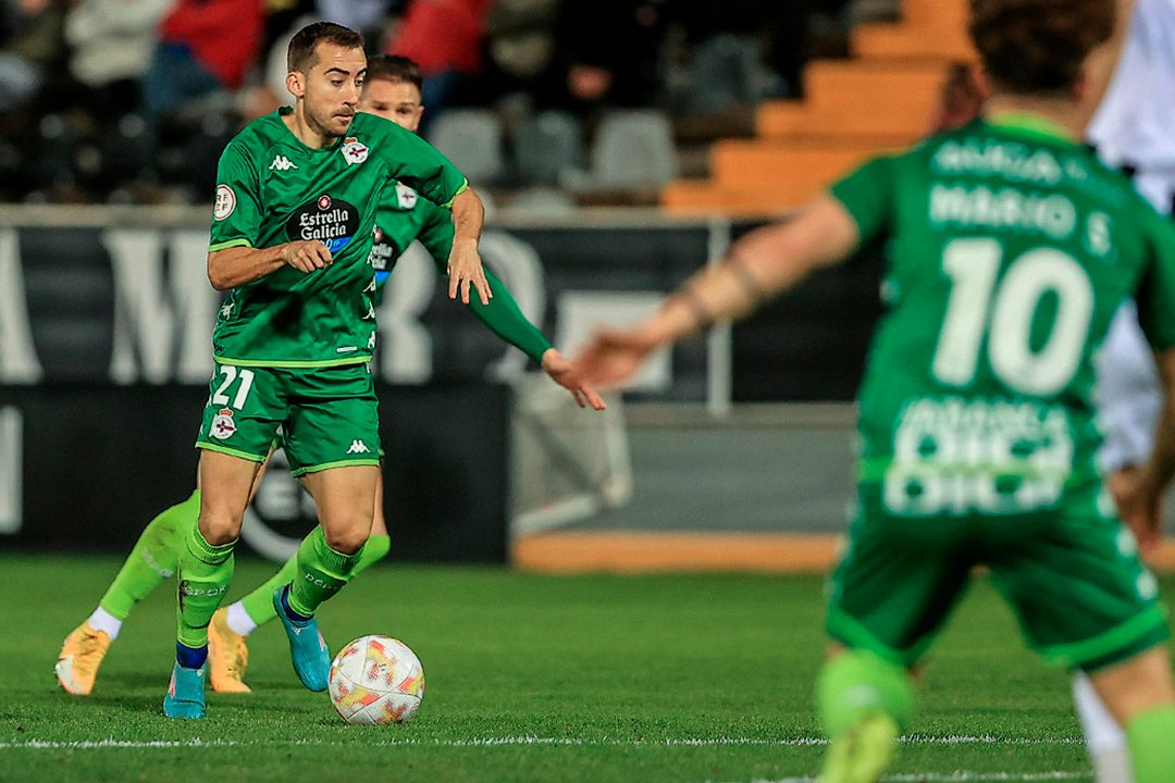  Rubén Díez en el Badajoz - Deportivo