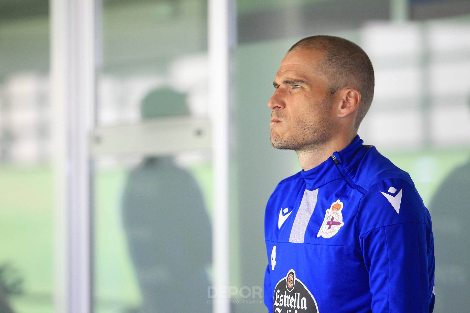  Álex Bergantiños, en la Ciudad Deportiva de Abegondo (Foto:RCD)