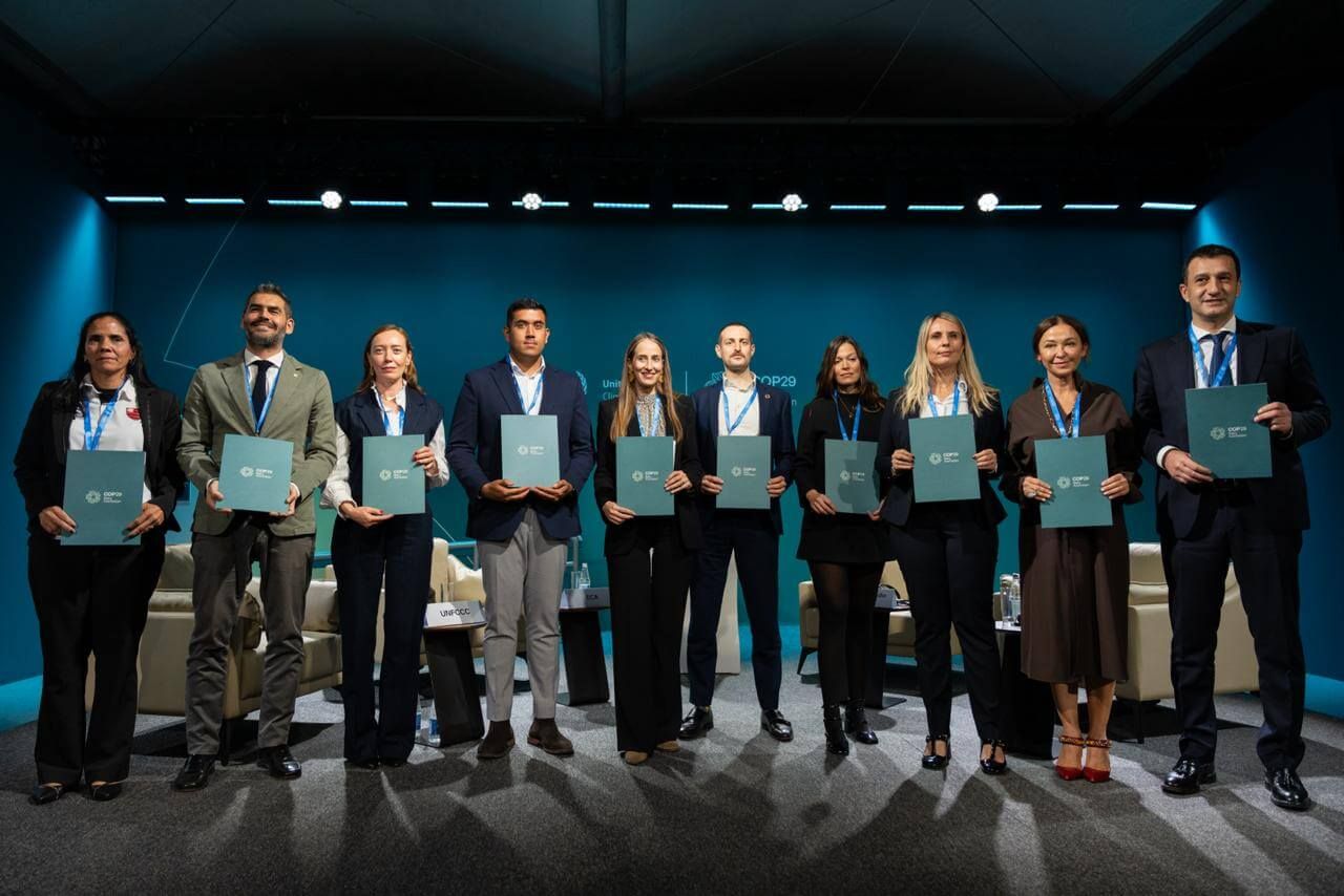 El Betis, en la Cumbre del Clima de Bakú.