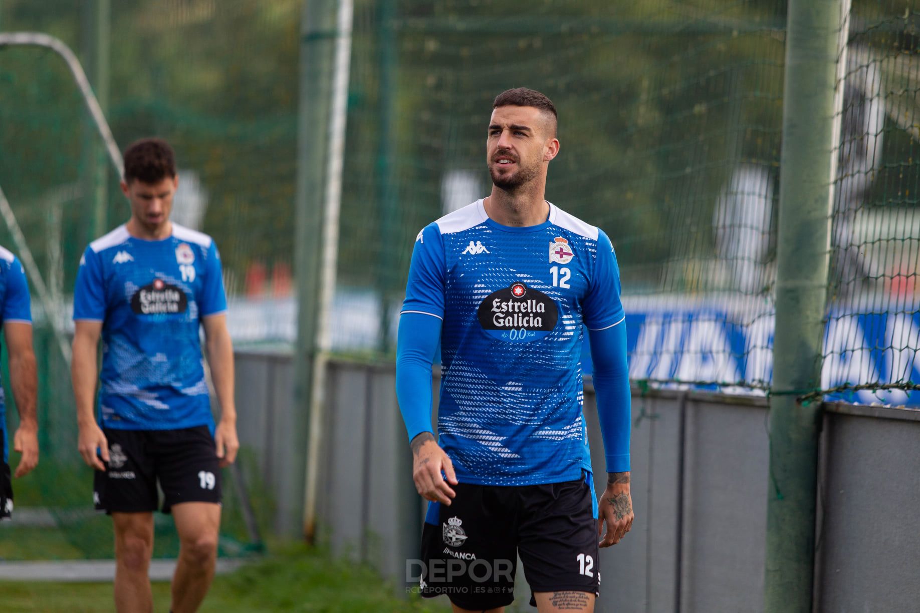 Borja Granero en la Ciudad Deportiva de Abegondo (Foto: RCD).