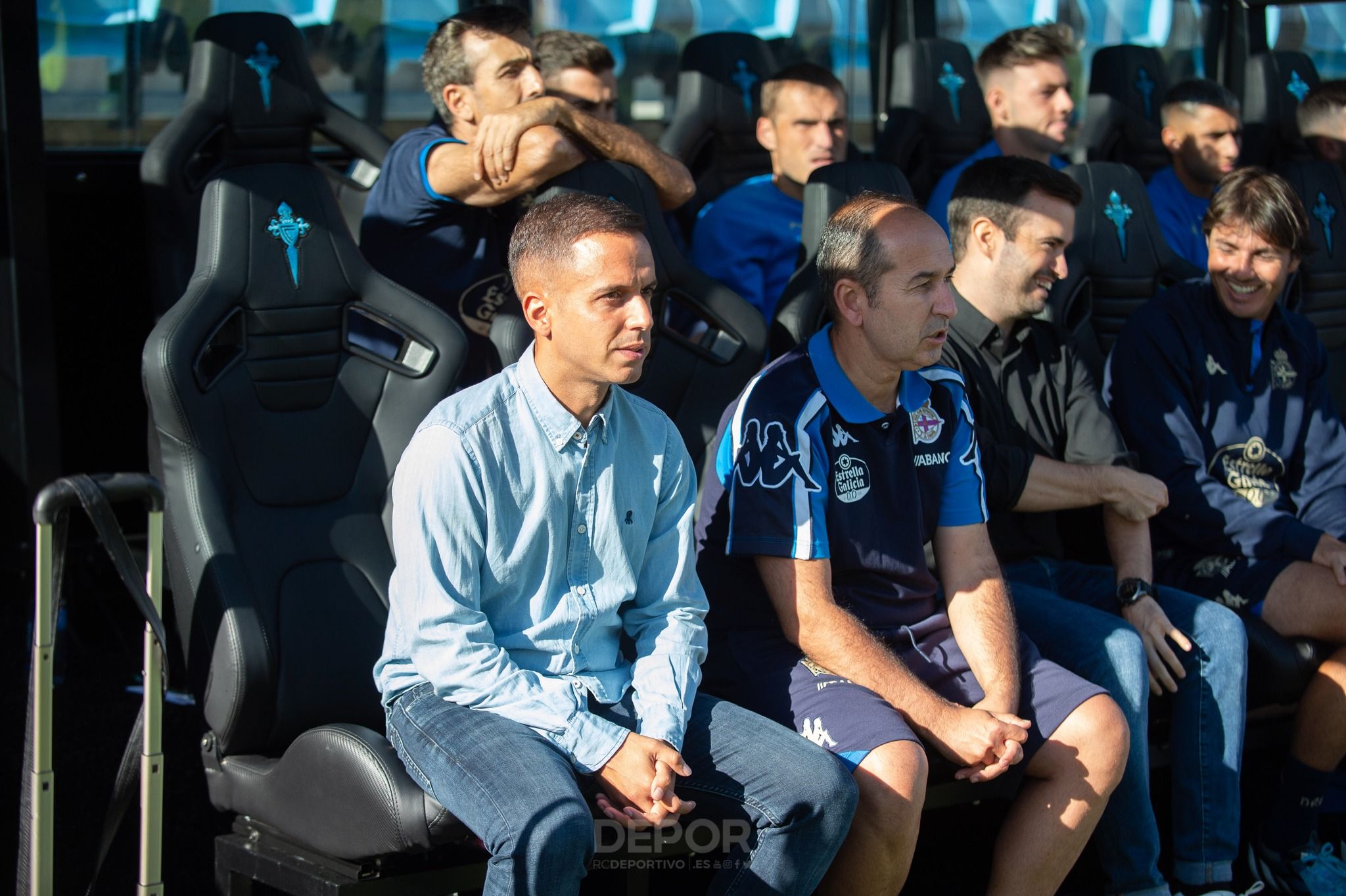  Borja Jiménez y parte de su cuerpo técnico