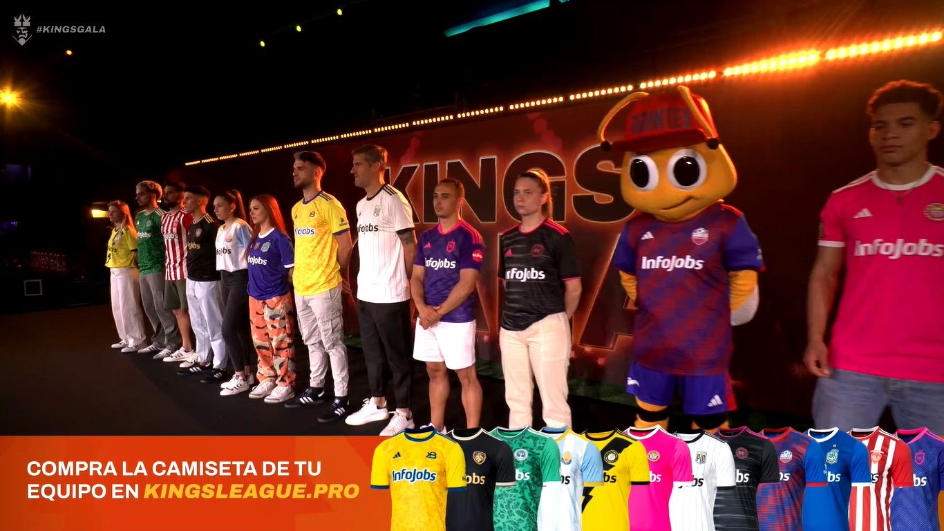  Las camisetas de la Kings League para el 2º split