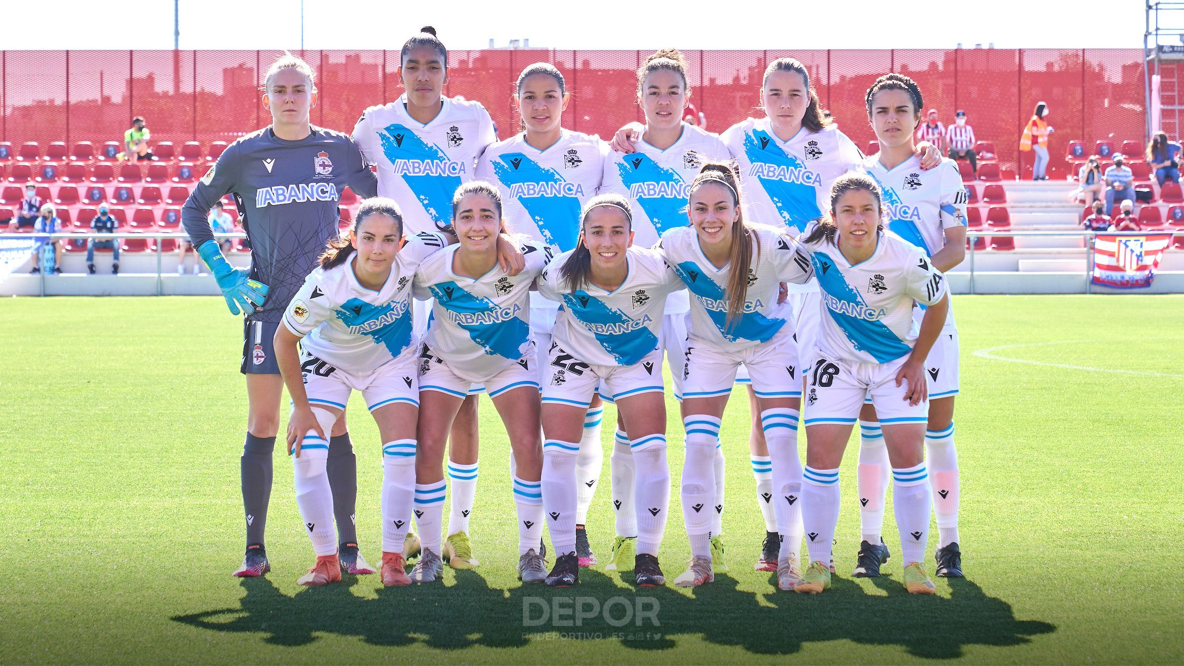 El once del Dépor ABANCA ante el Atlético de Madrid.