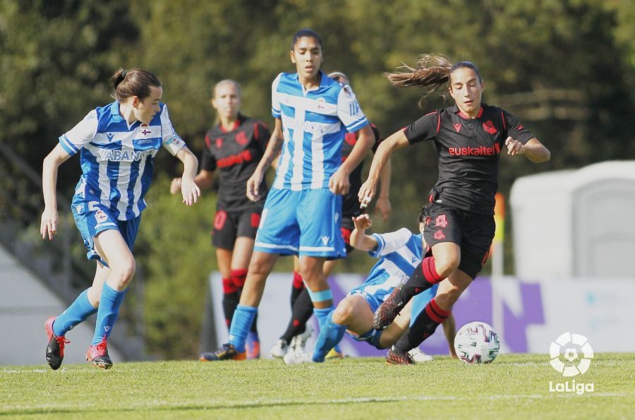  Un lance del Dépor Abanca-Real Sociedad